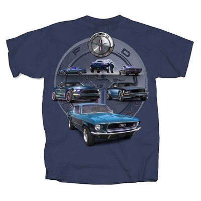 T-Shirt Homme Mustang Deep Bleu 6